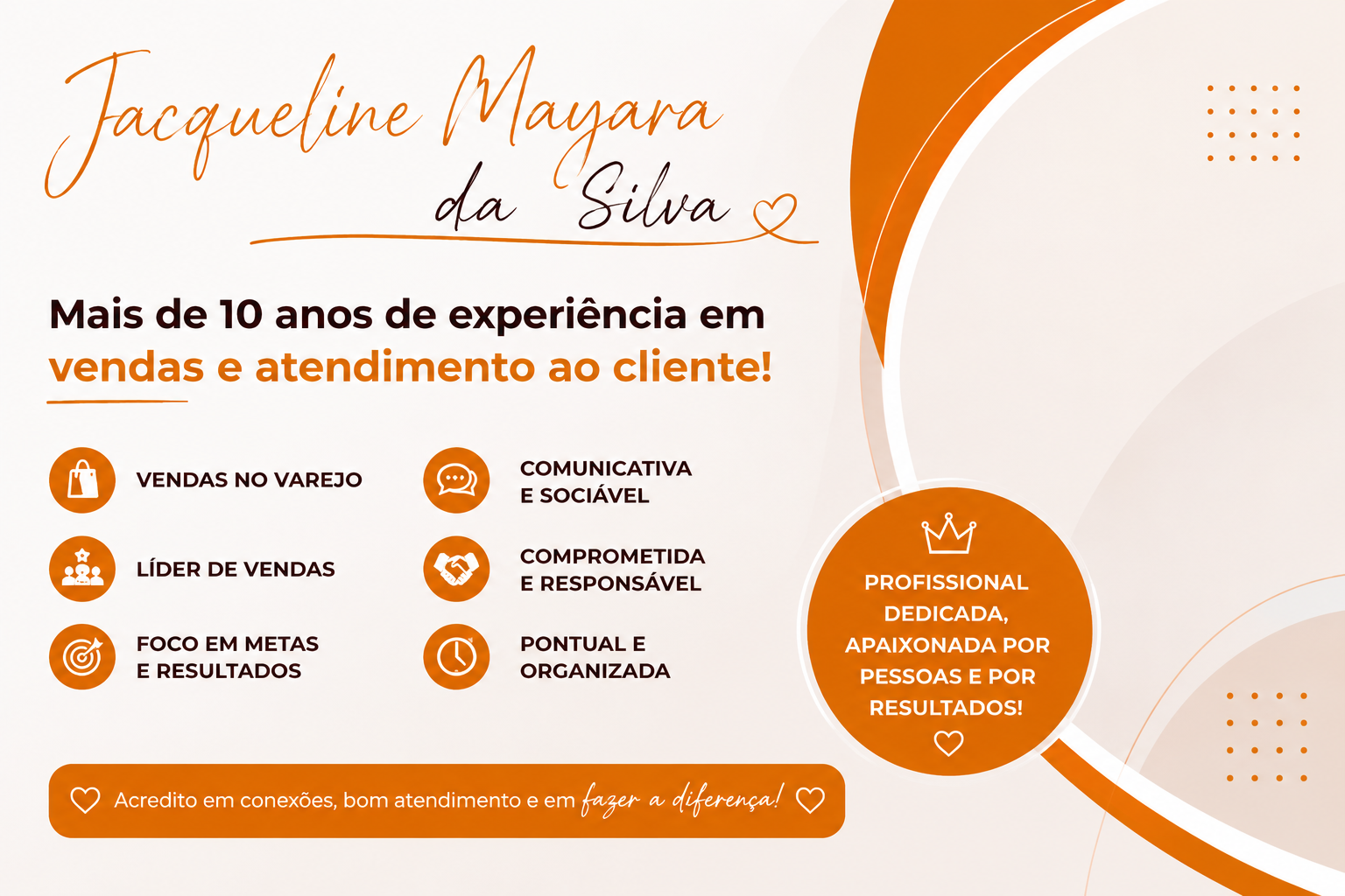 Capa de Jacqueline Mayara da Silva
